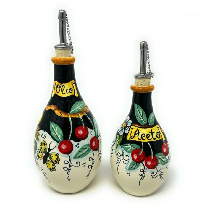 Cruet set oil and vinegar