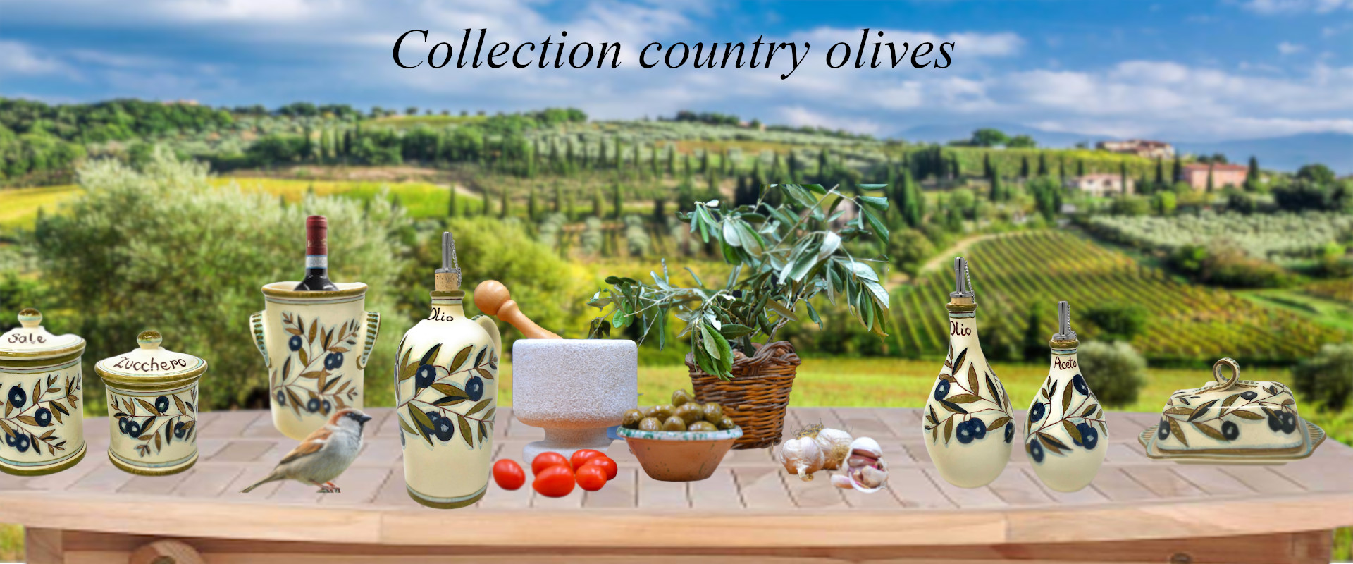 collection country olives